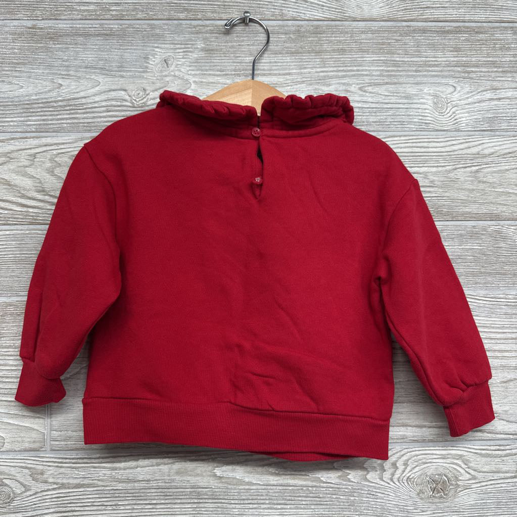 Sweatshirt W/ Collar Merry 3t