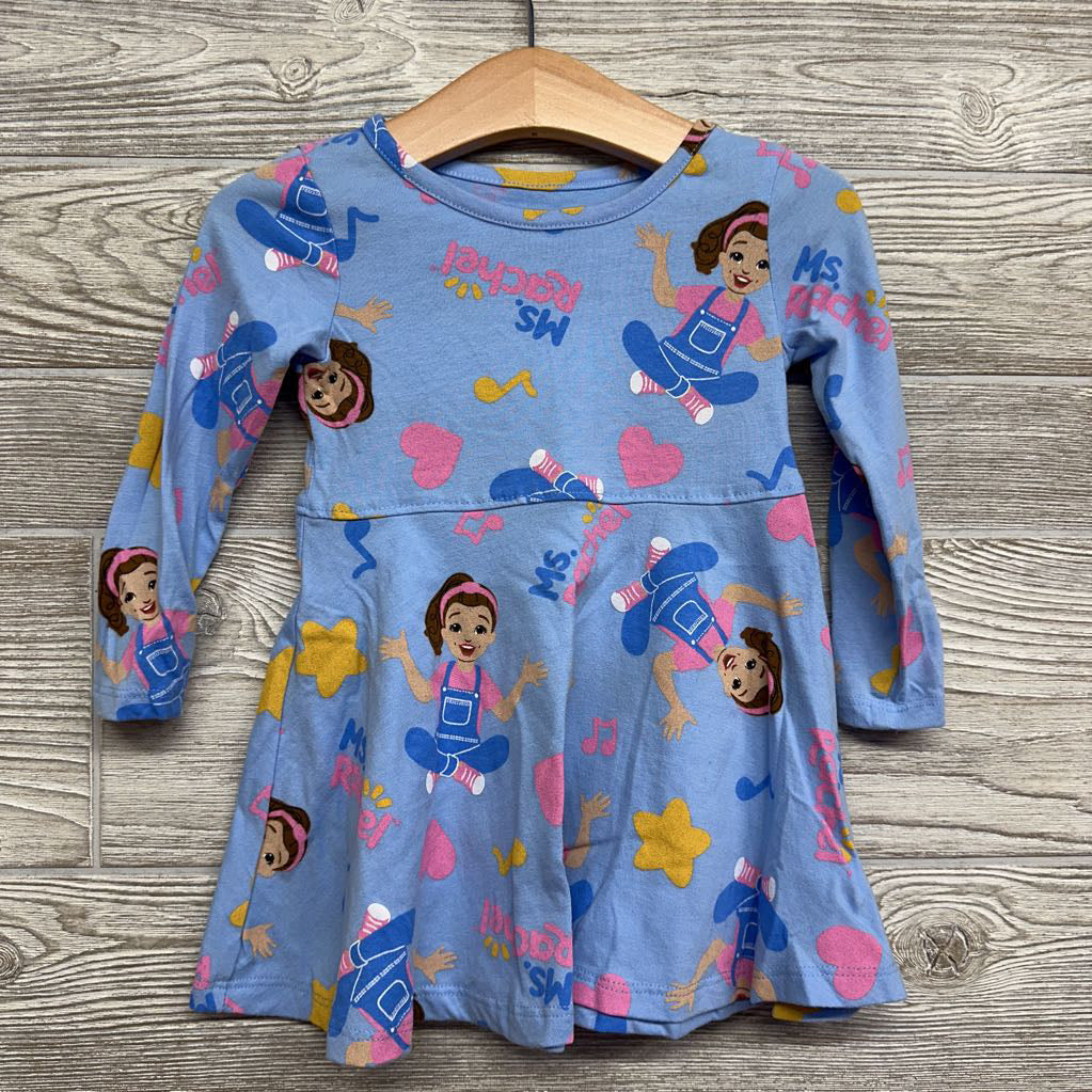 LS Dress Heart & Music Note 18M
