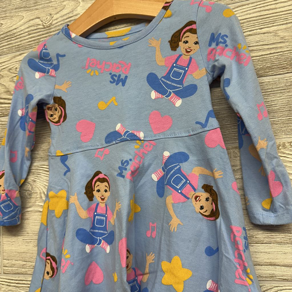 LS Dress Heart & Music Note 18M
