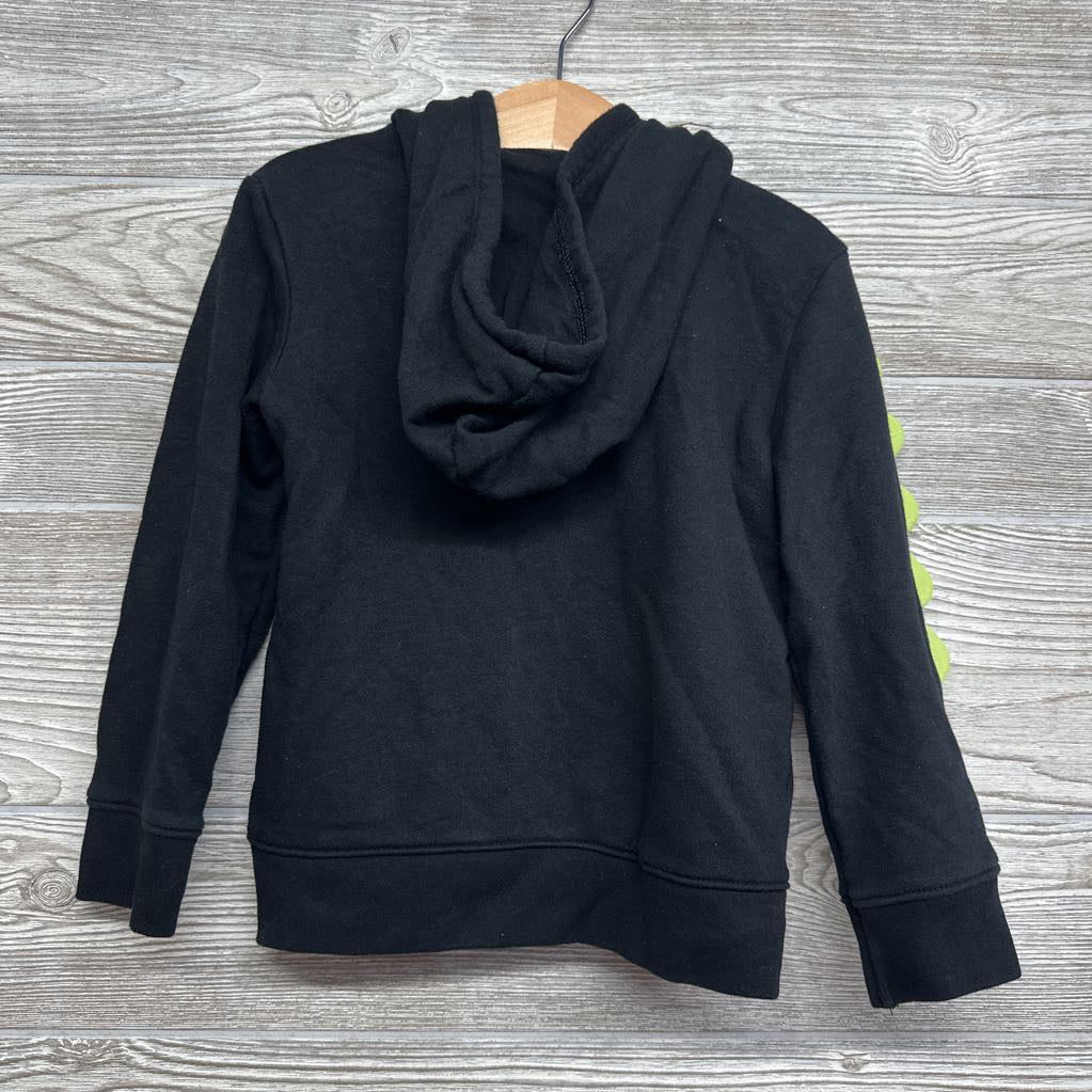 Full Zip Hoodie Skeleton Dinosaur 5t