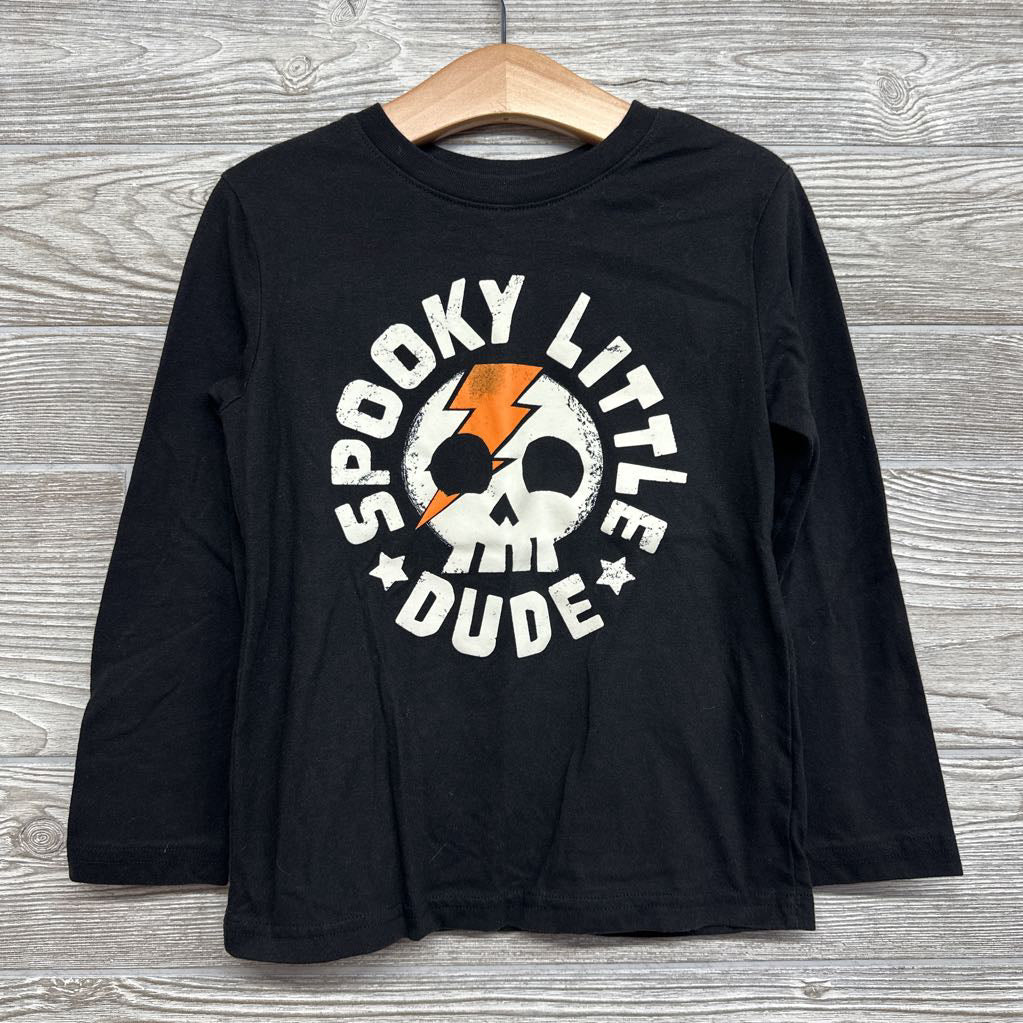 LS Shirt Spooky Little Dude 5t