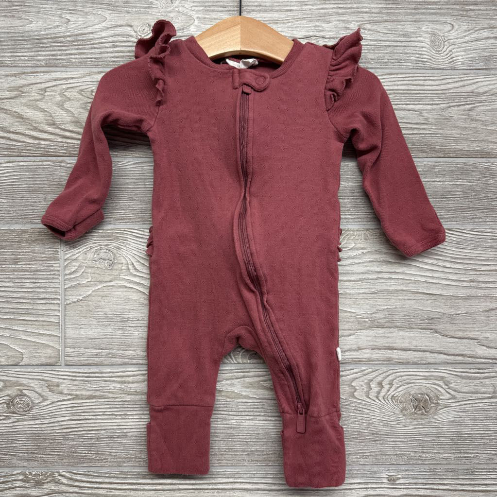 Pointelle Ruffle Outfit 3-6M