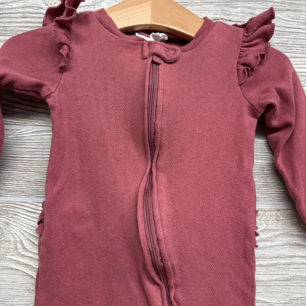 Pointelle Ruffle Outfit 3-6M
