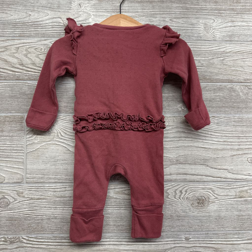 Pointelle Ruffle Outfit 3-6M