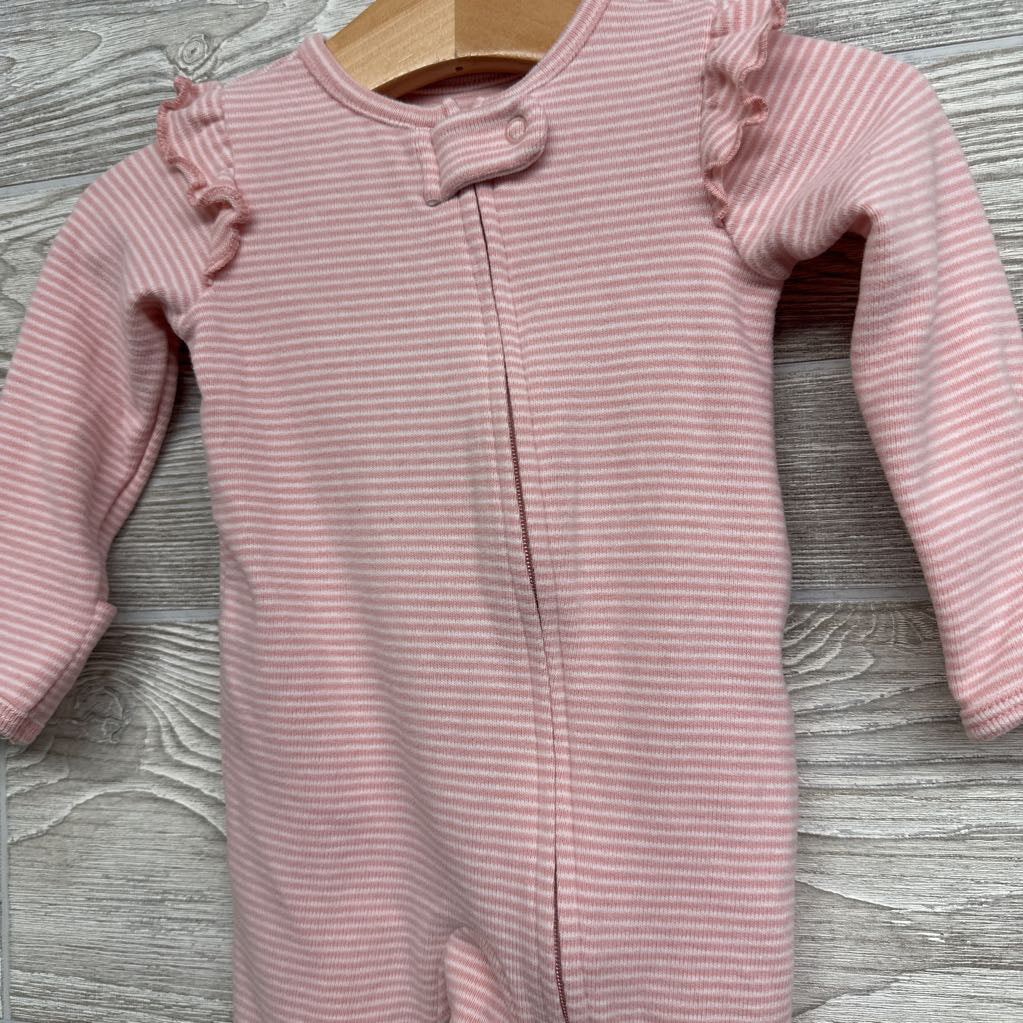Soft Outfit Ruffles Stripes 0-3M