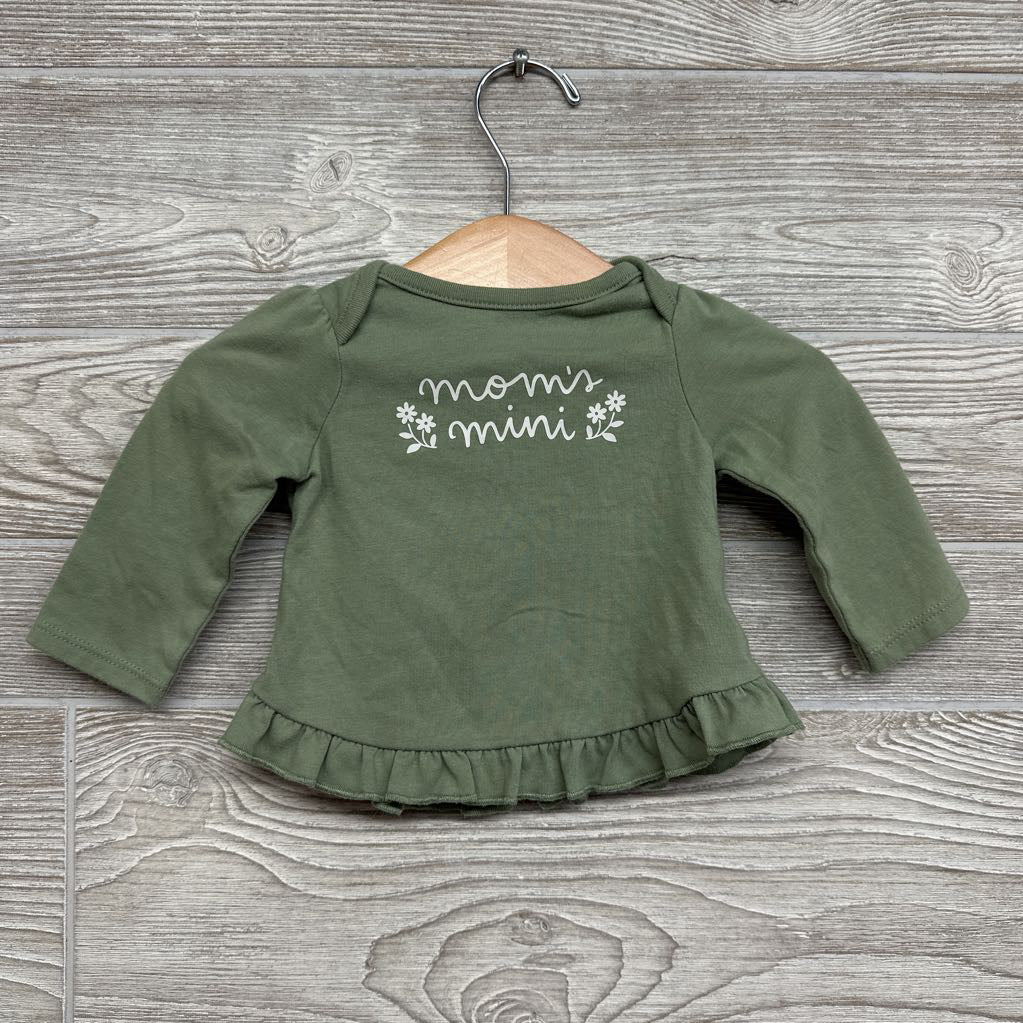LS Shirt Mom's Mini 0-3M