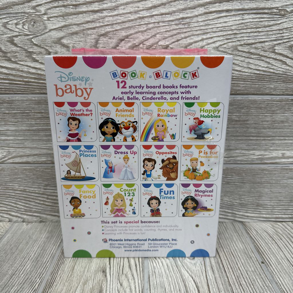 NEW Disney Baby 12 Pk Board Book