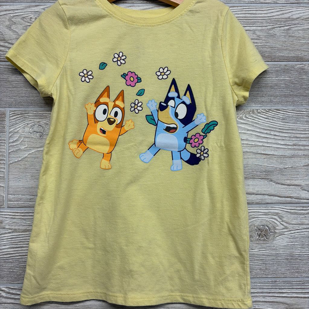 Bluey Shirt Flowers 8