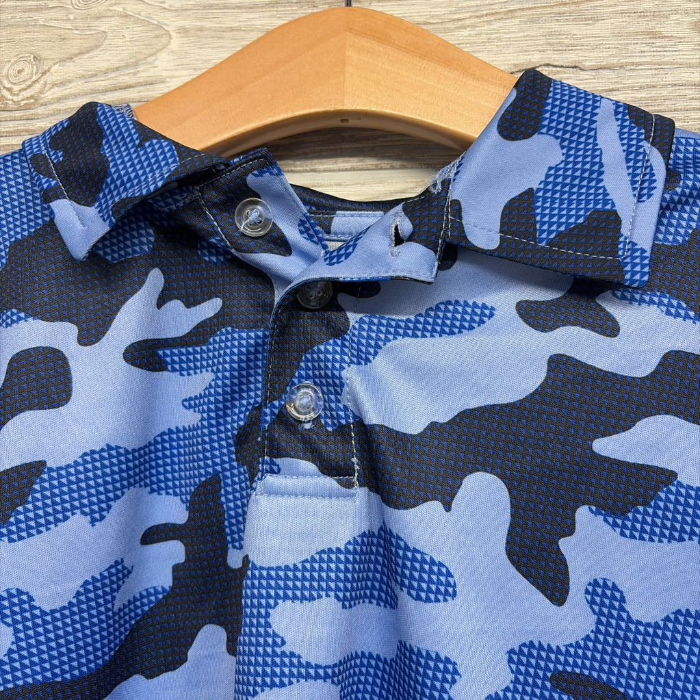 Active Polo Shirt Camo 8