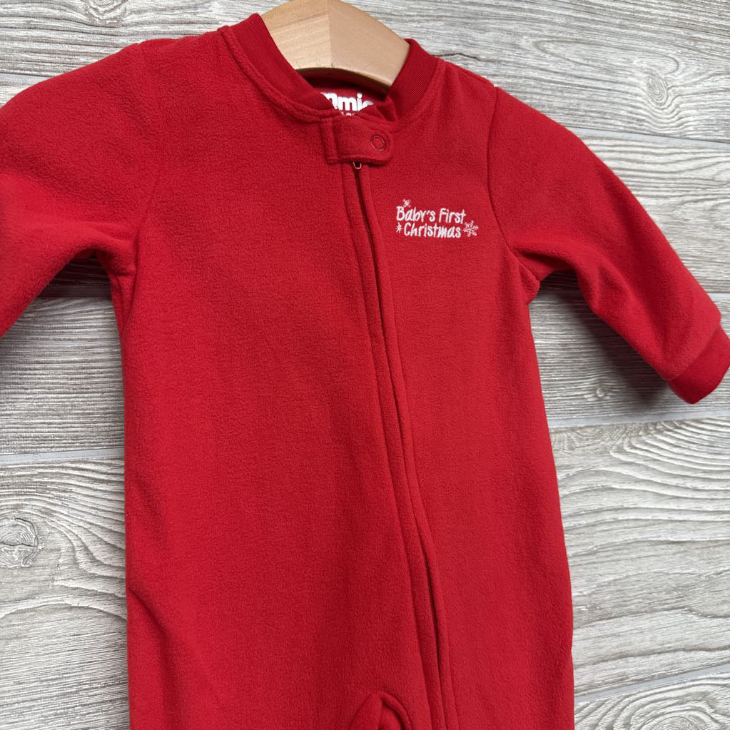 Blanket Sleeper Baby's First Christmas 3M
