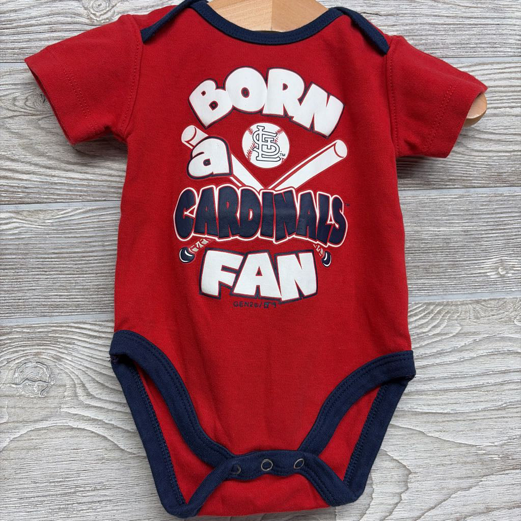 Bodysuit Born A Cardinal 0-3M