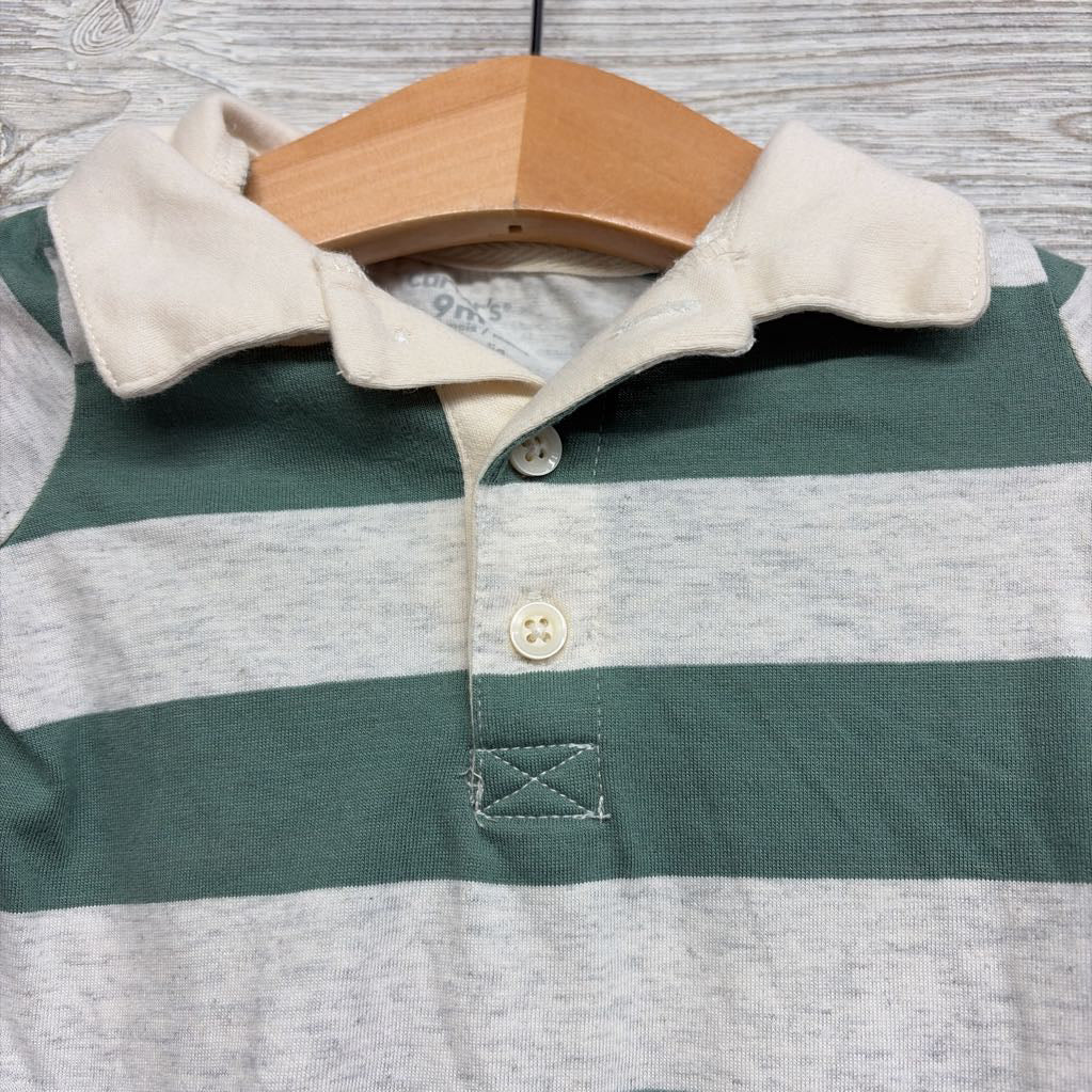 Polo Bodysuit Stripes 9M