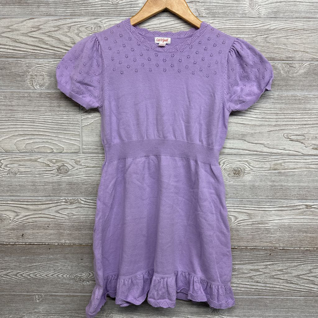 Pointelle Sweater Dress 10-12
