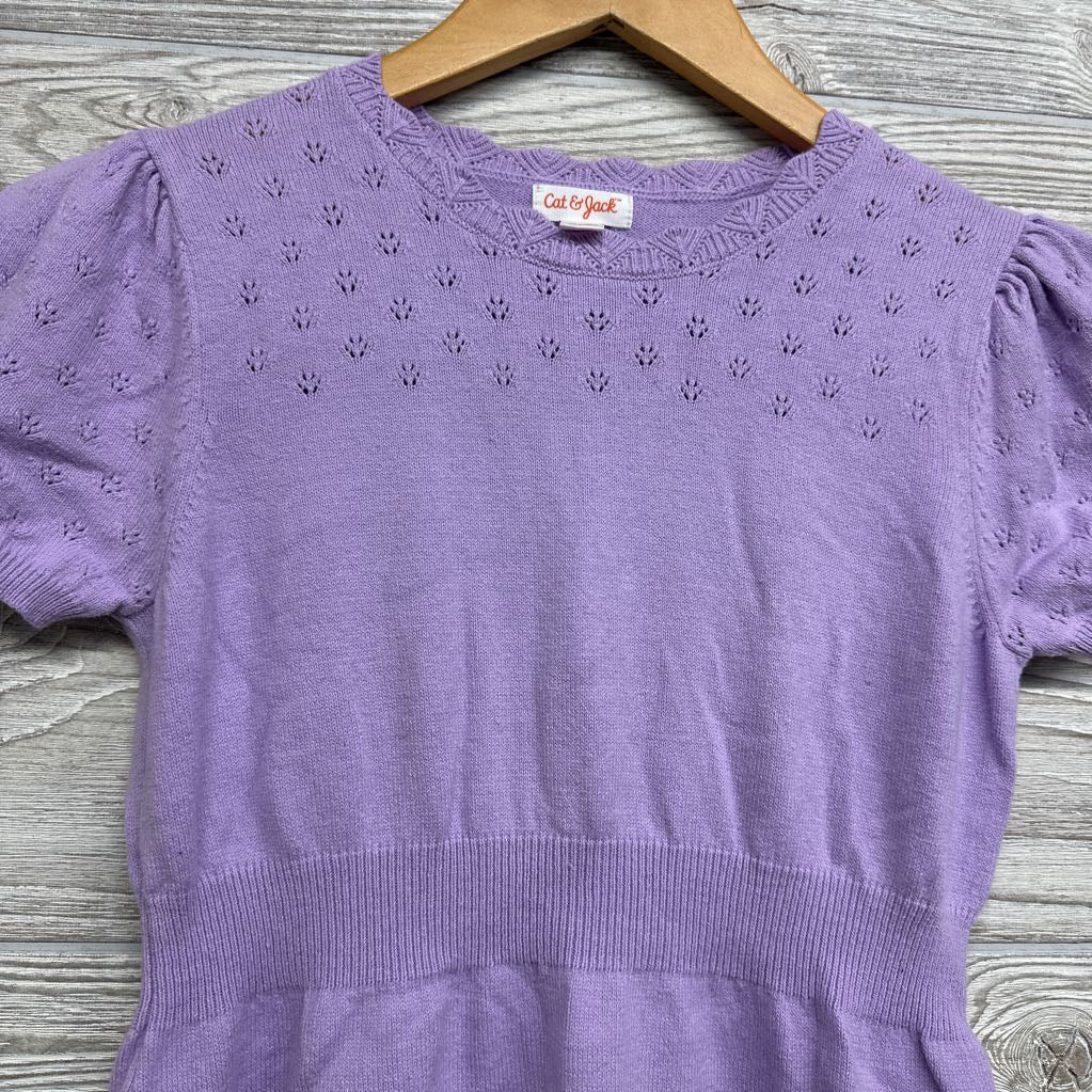 Pointelle Sweater Dress 10-12