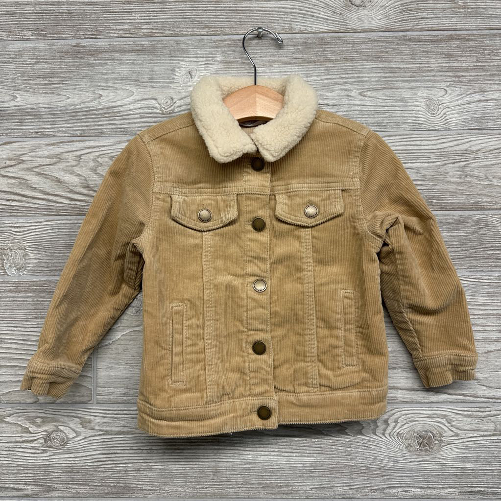 Corduroy Jacket Sherpa Collar 3t