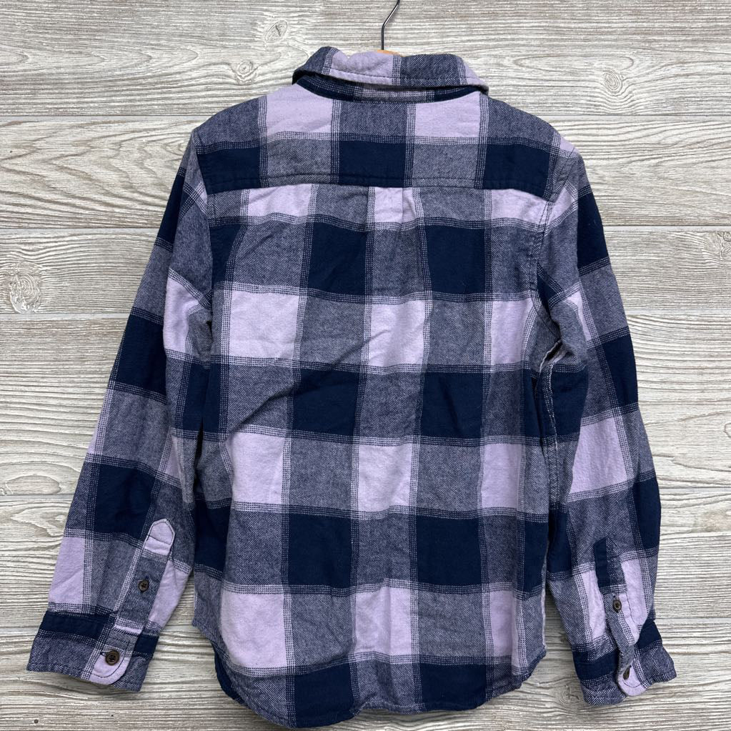 Flannel Plaid Button Up Shirt 8