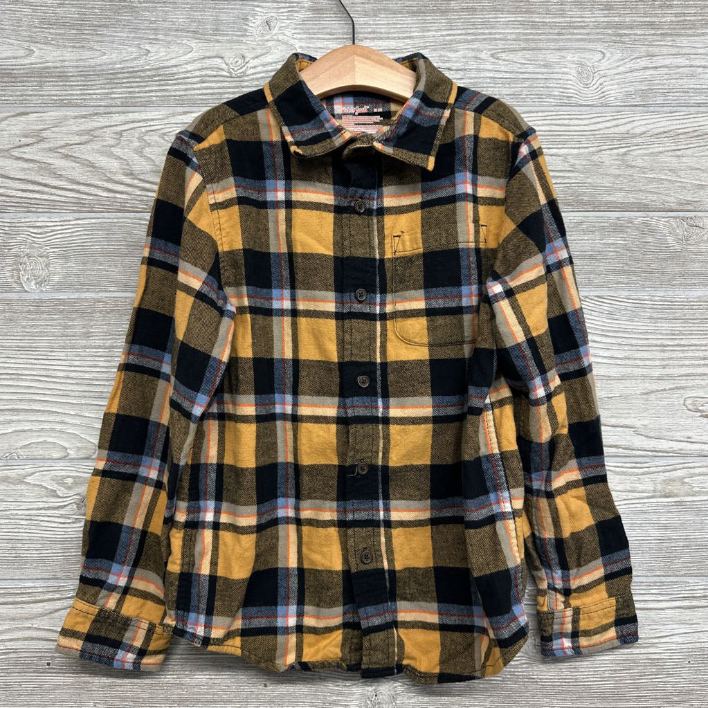 Flannel Plaid Button Up Shirt 8