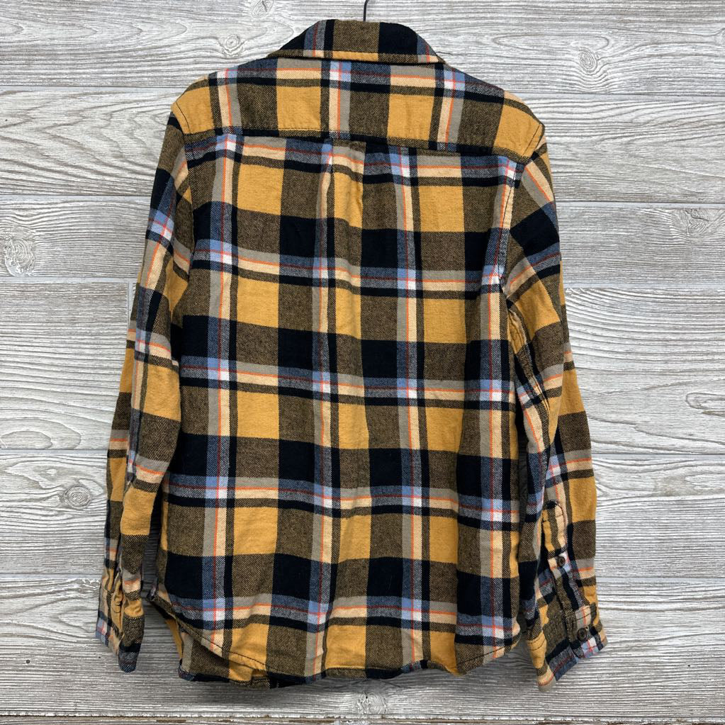 Flannel Plaid Button Up Shirt 8