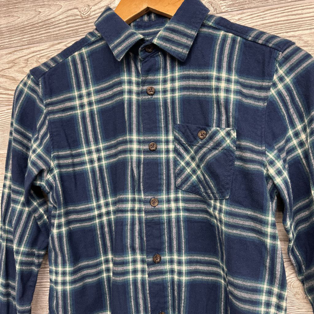 Plaid Button Up Shirt 10-12