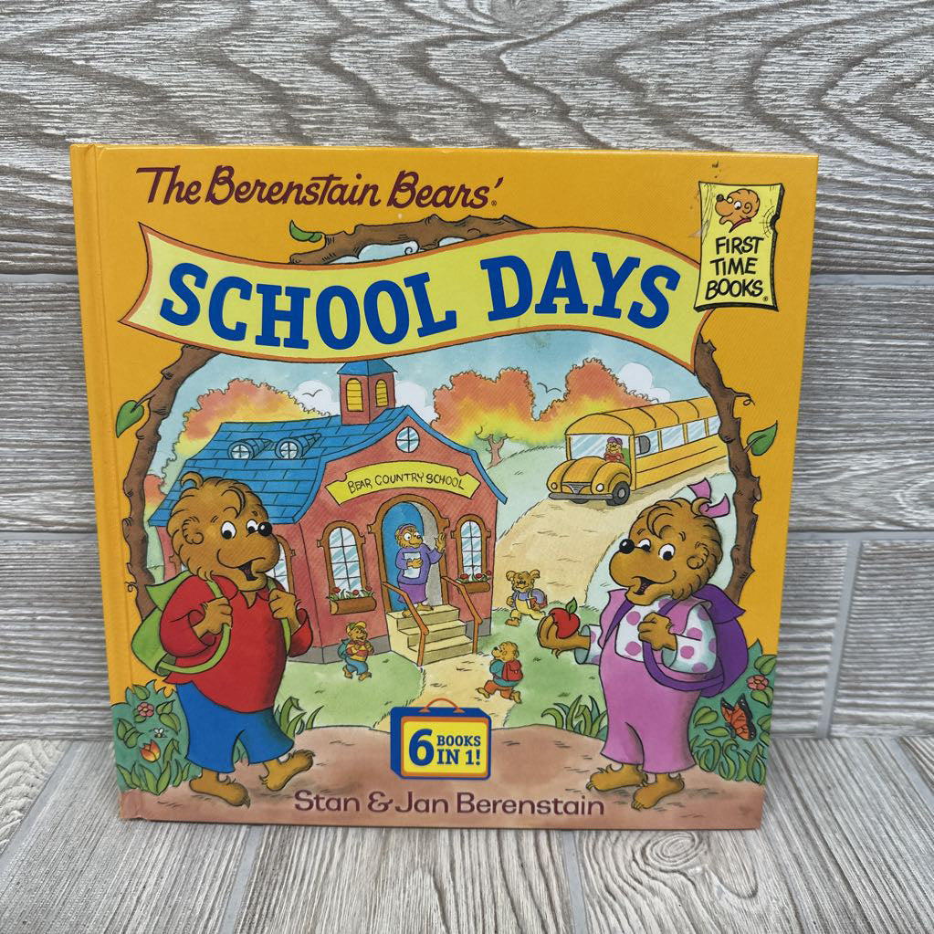 The Berenstain Bears School Days Hardcover Book