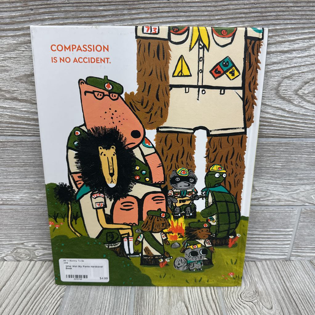 Who Wet My Pants Hardcover Book