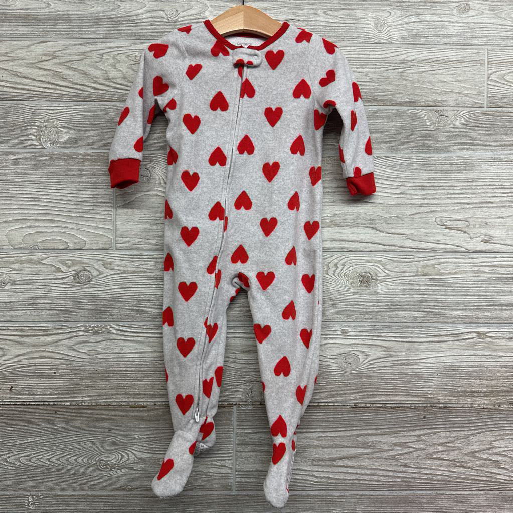 Blanket Sleeper Hearts 18M
