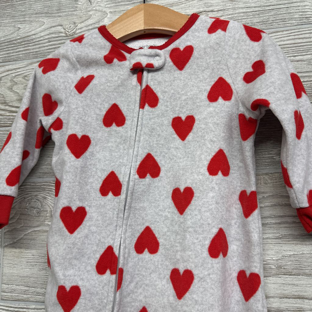 Blanket Sleeper Hearts 18M
