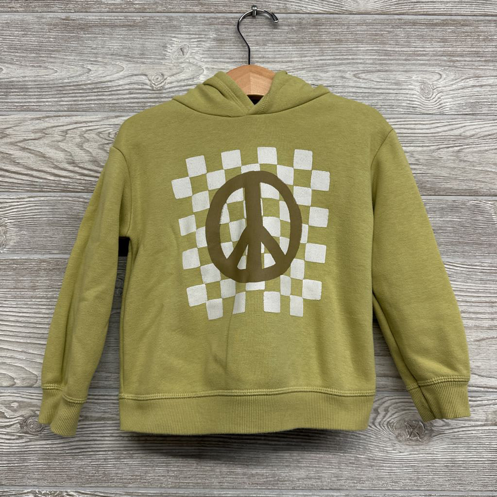 Hooded Sweatshirt Smiley Face 3t