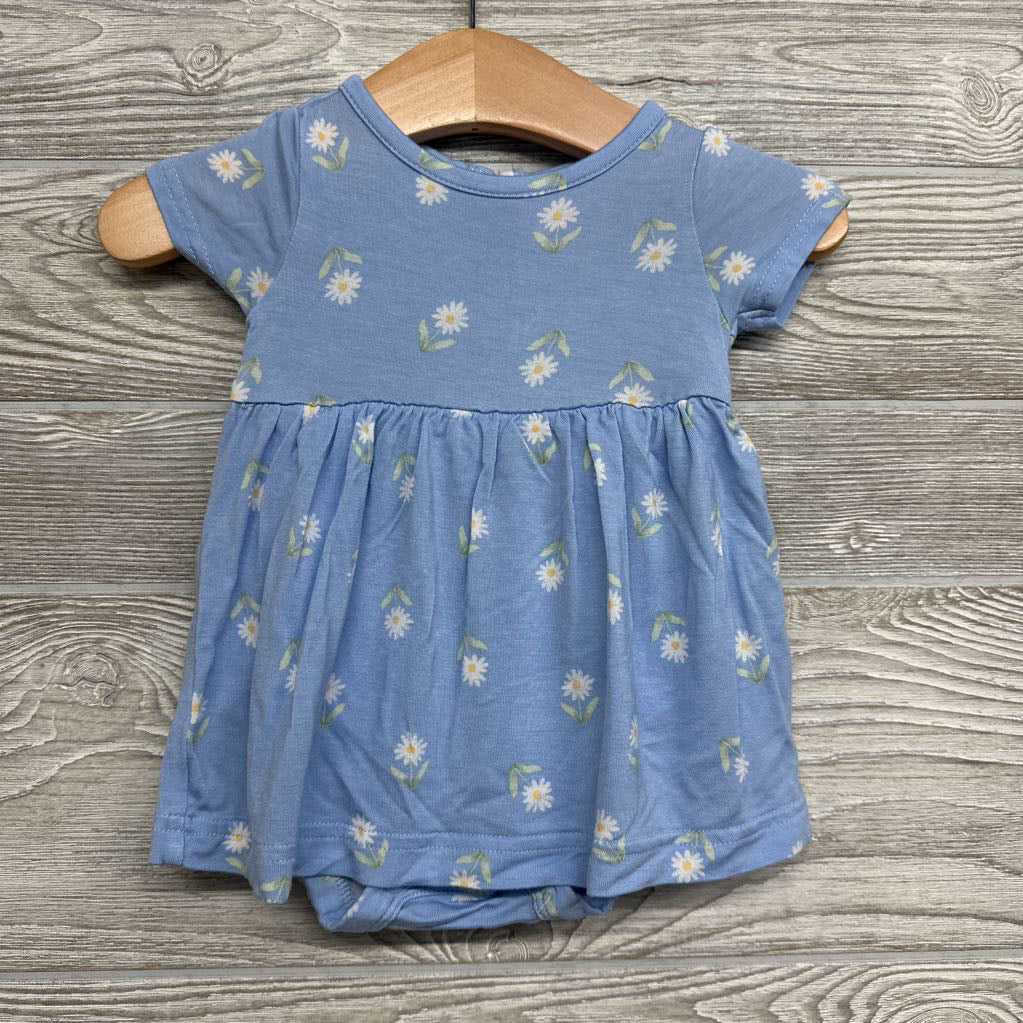 Viscose Dress Flowers 0-3M