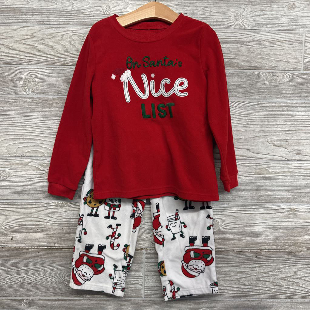 2 Pc Fleece Pj Set On Santa's Nice List 6