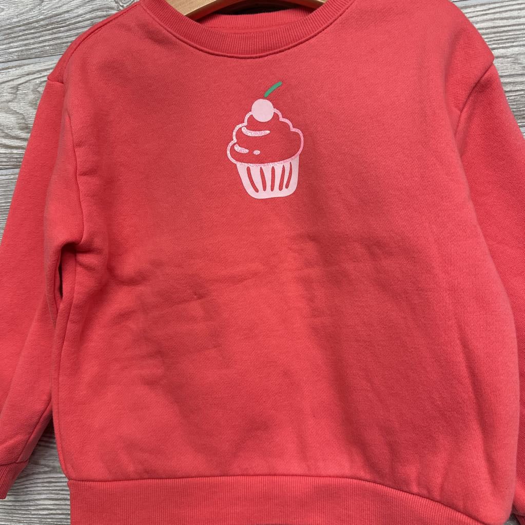 Crewneck Cupcake & Leggings 5t