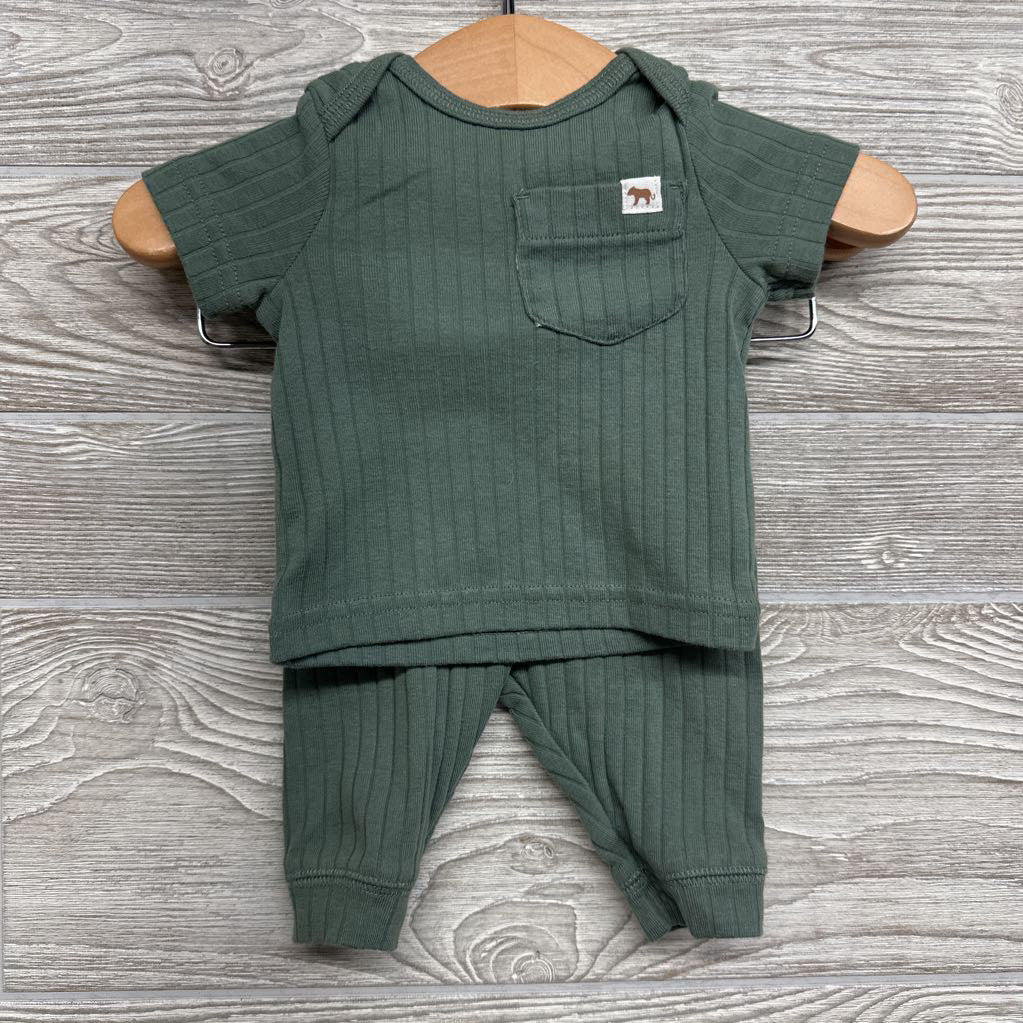 Ribbed Shirt & Pants NB