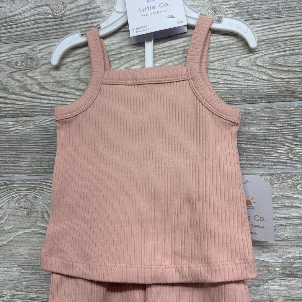 NEW Ribbed Tank Top & Wide Pants 6M