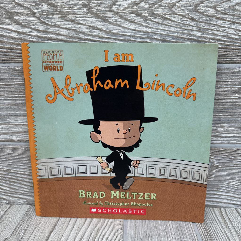 I Am Abraham Lincoln Paperback Book