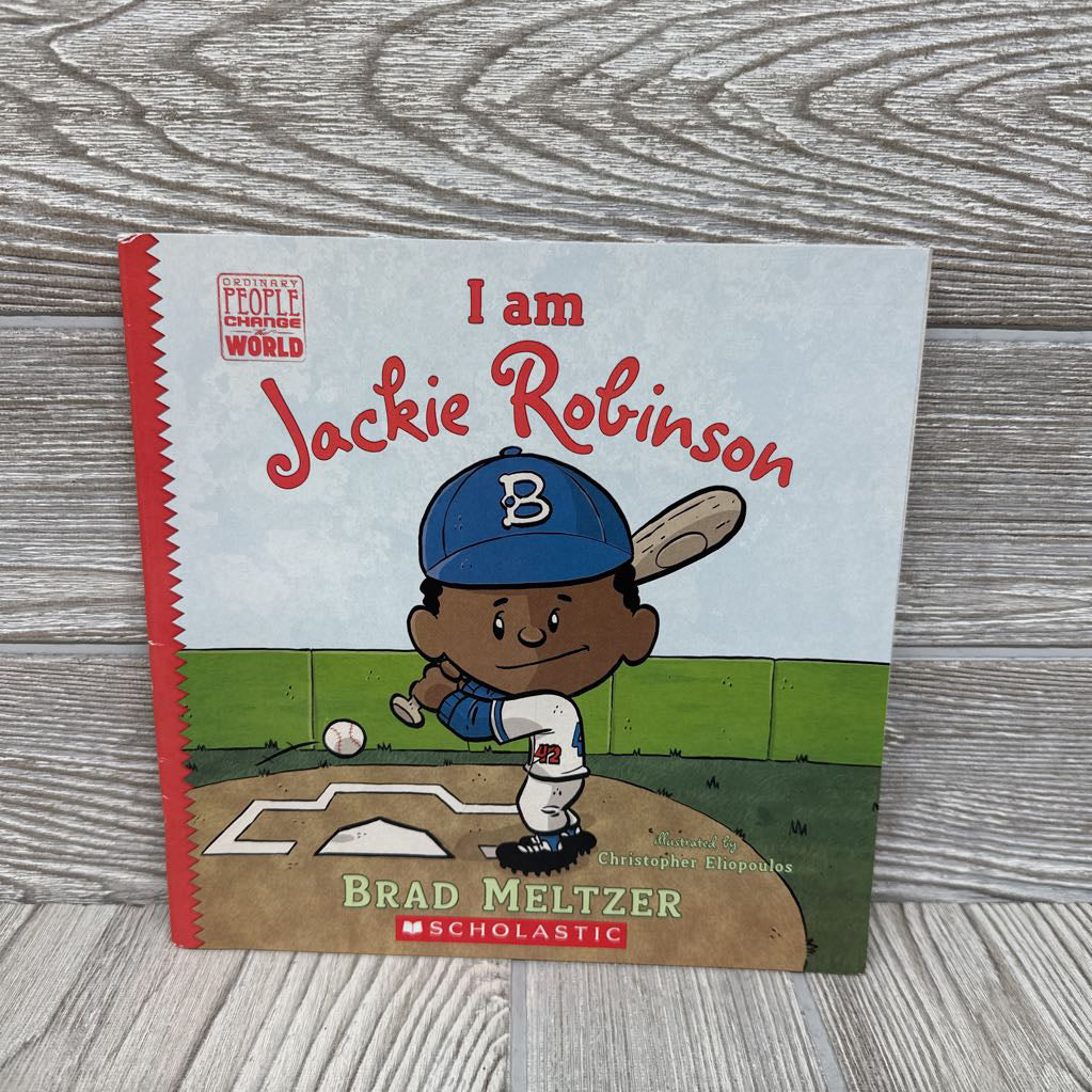 I Am Jackie Robinson Paperback Book