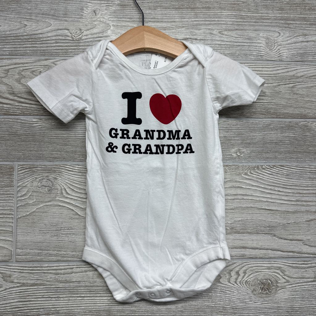 Bodysuit I Love Grandpa & Grandma