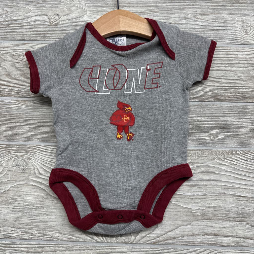 Bodysuit Clone Cy Iowa State 3-6M