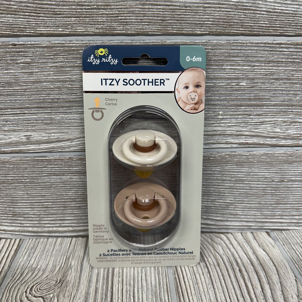 NEW 2 Pk Itzy Soother Pacifiers