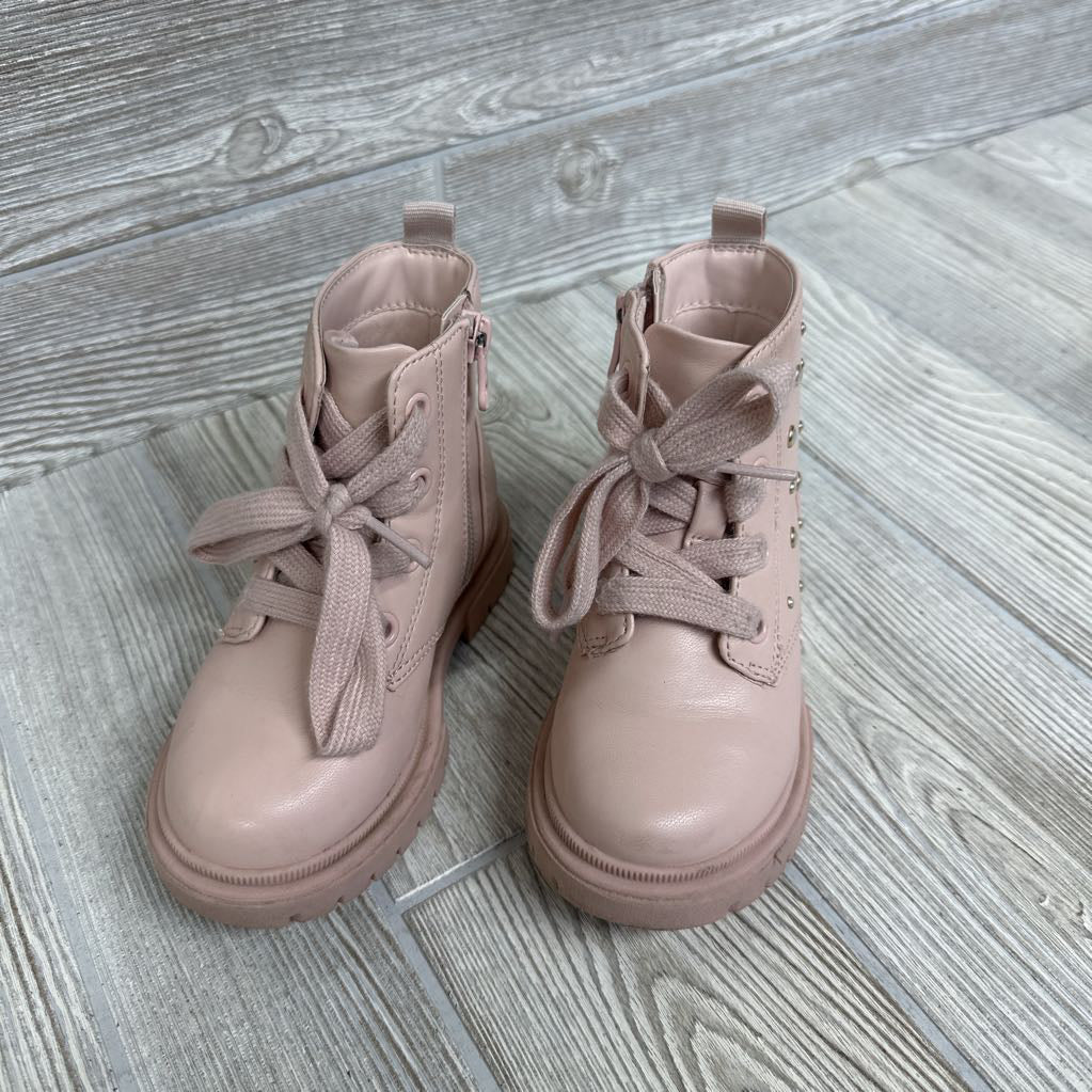Side Zip Boots Side Pearls 8c