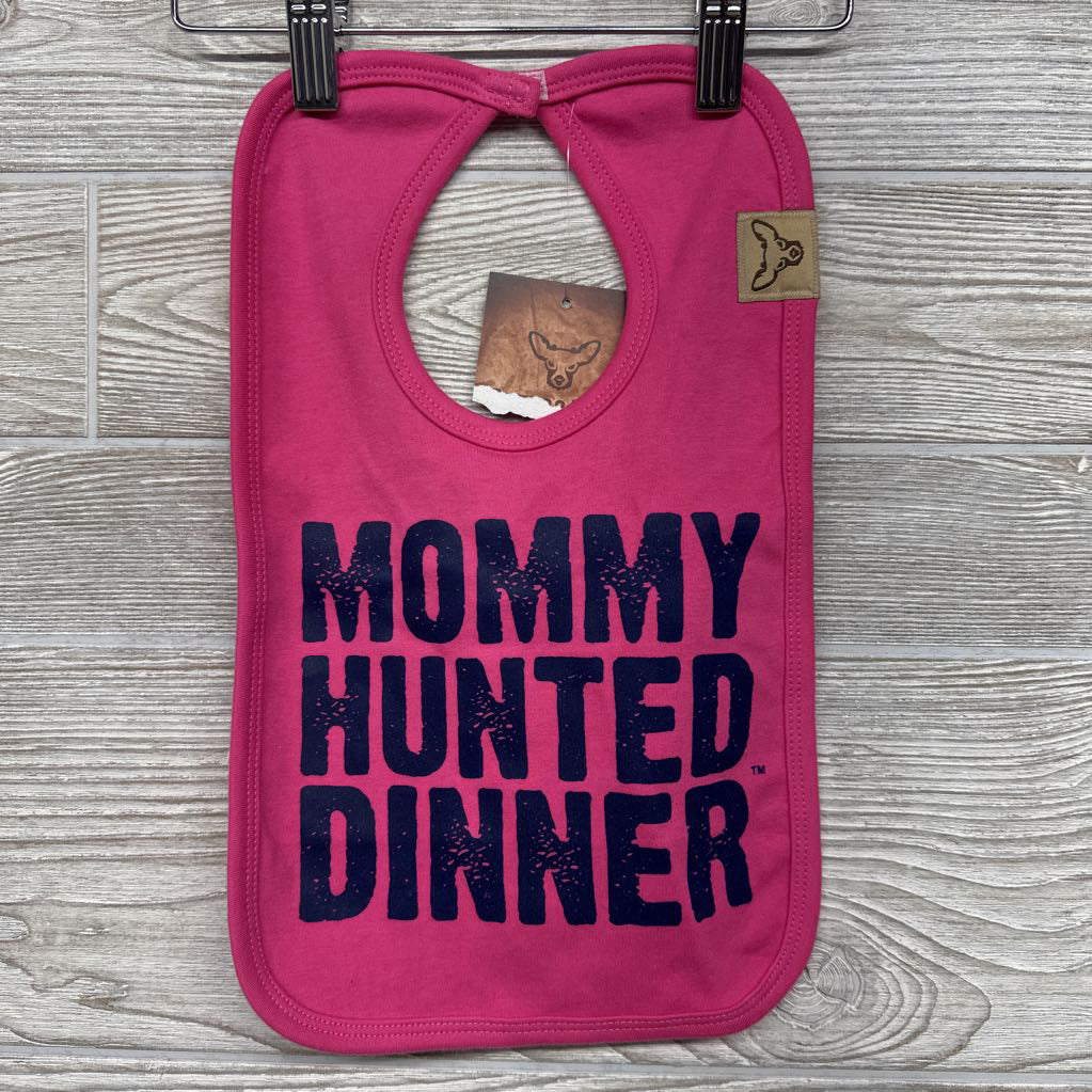 NEW Bib Mommy Hunted Dinner