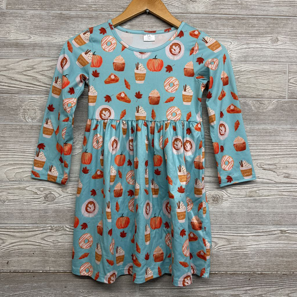 LS Dress Pumpkin Spice & Pie 7-8