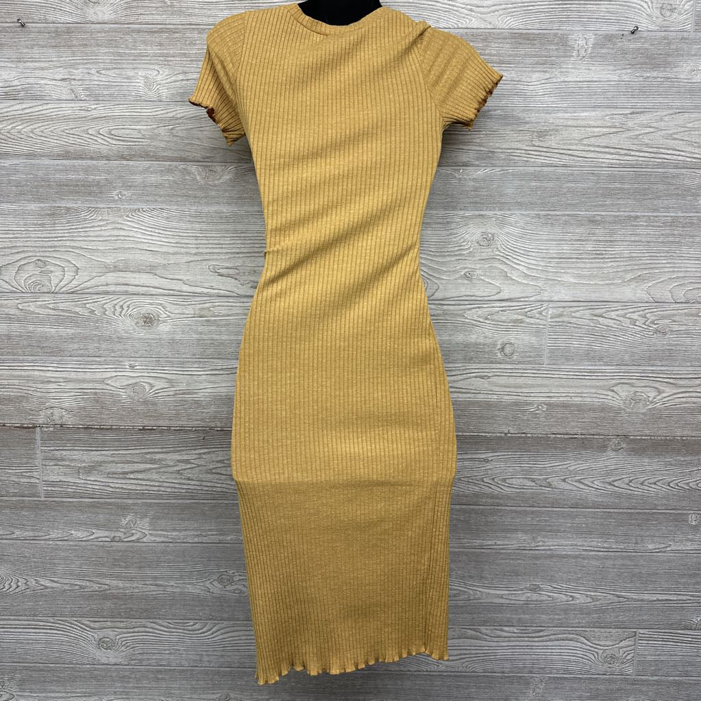 Ribbed Bodycon Dress Small