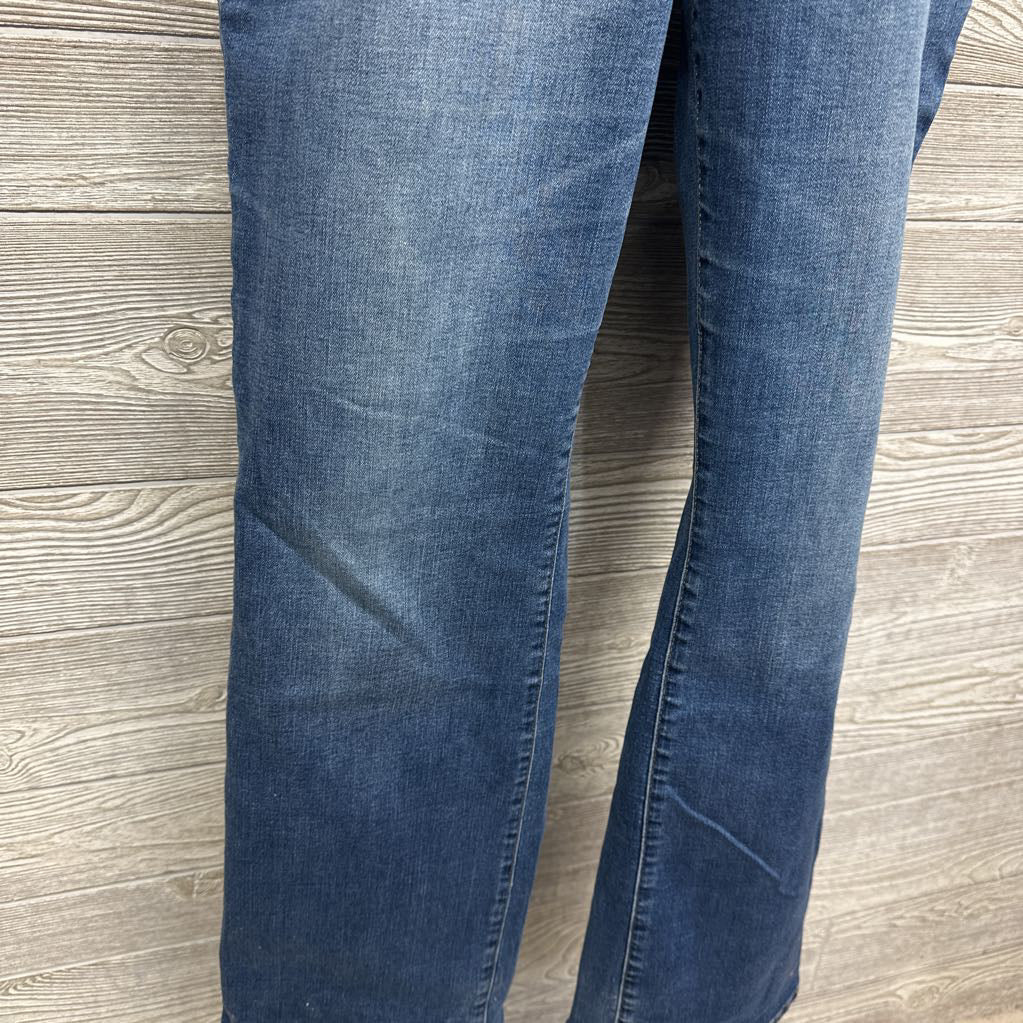 Full Panel Straight Leg Jeans 10/Medium