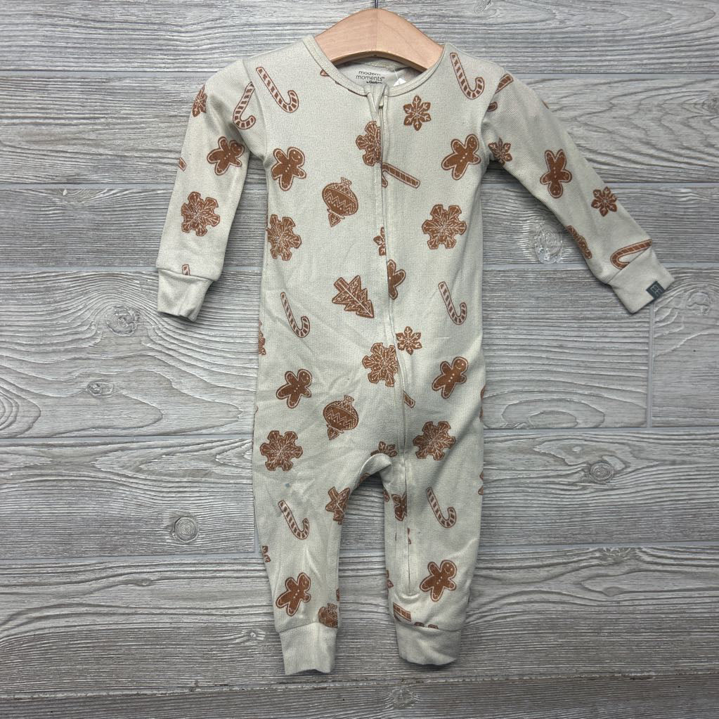 Sleeper Gingerbread, Candy Cane 18M