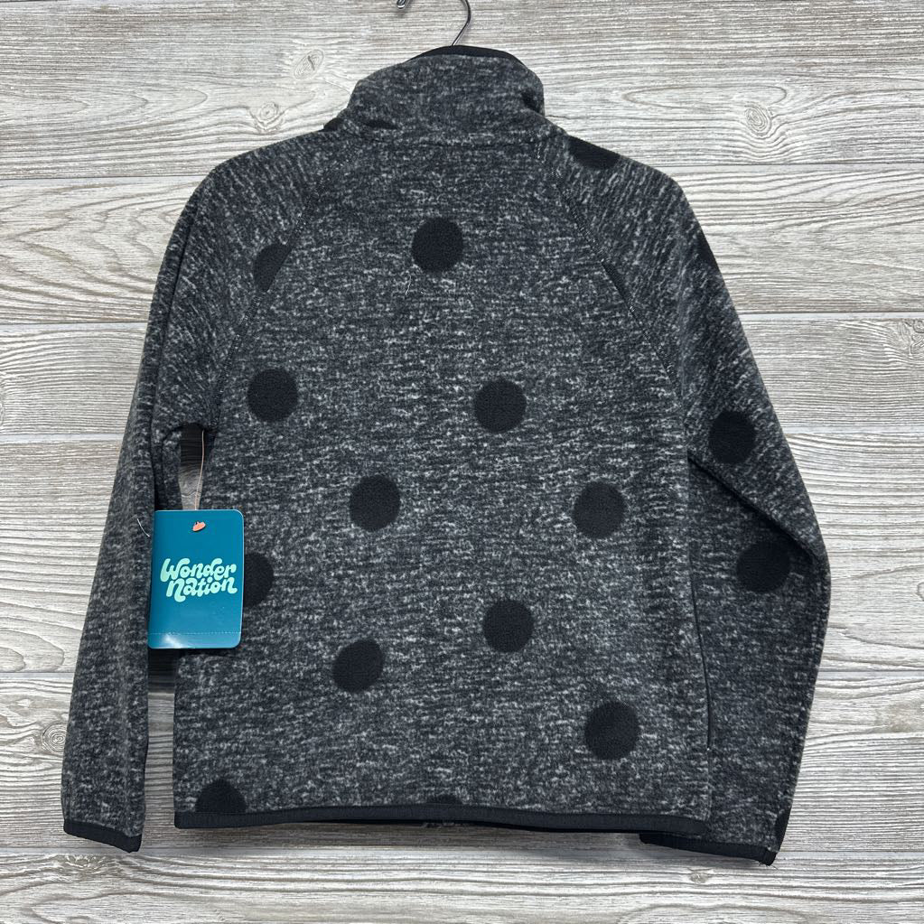 NEW Fleece Jacket Dots 4-5