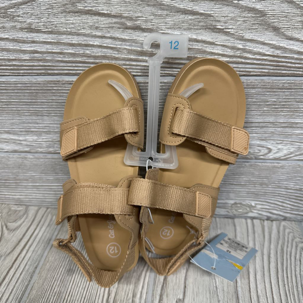 NEW Cedric Velcro Strap Sandals 12c