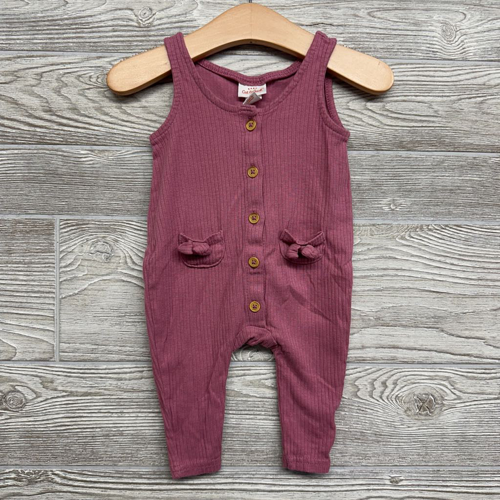 Ribbed Jumpsuit 0-3M