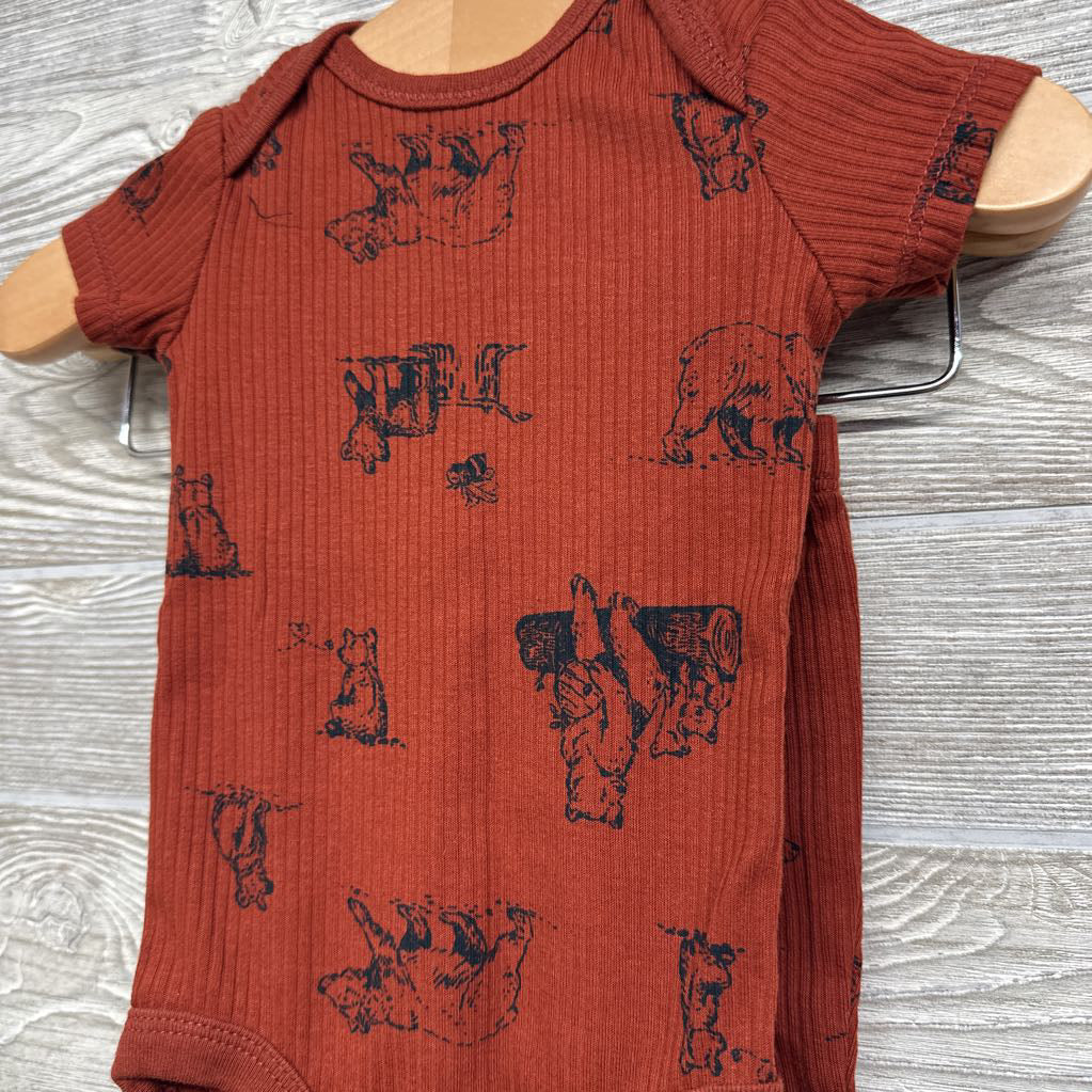 Ribbed Bodysuit & Pants Bears 3M