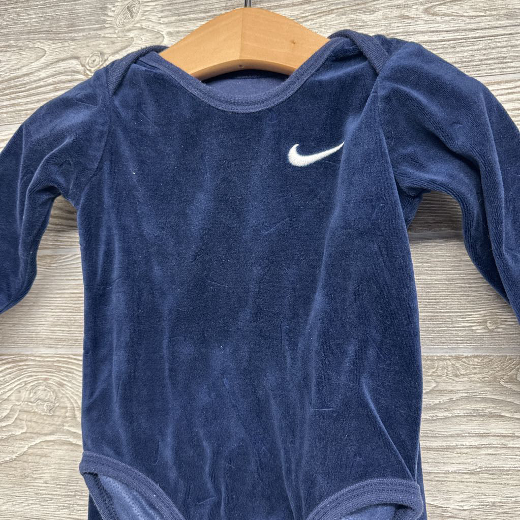 LS Velour Bodysuit & Joggers Swoosh 9M