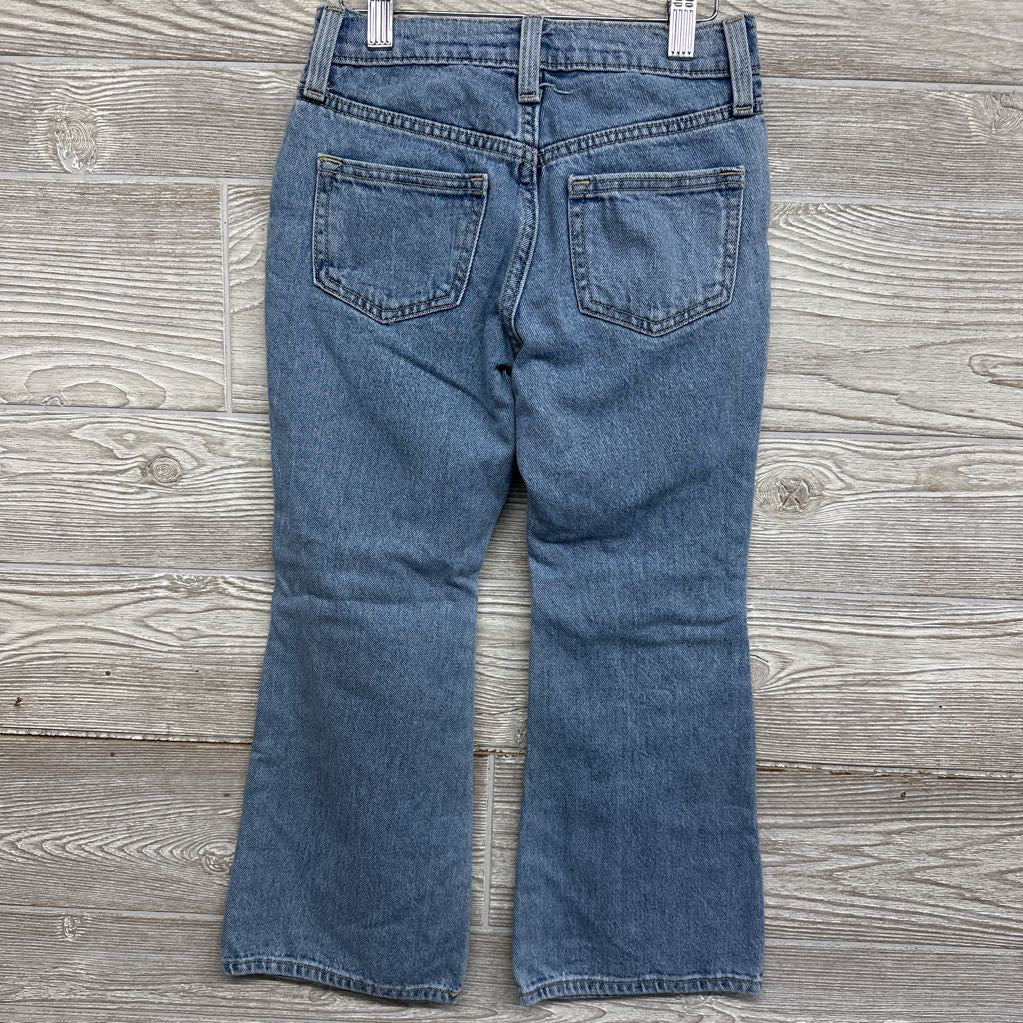 High Rise Flare Jeans Butterflies 7